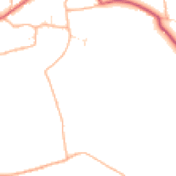 Daytime road noise heatmap for BS28 4BU
