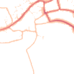 Daytime road noise heatmap for BS28 4BX