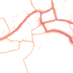 Daytime road noise heatmap for BS28 4DB