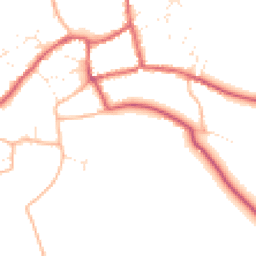 Daytime road noise heatmap for BS28 4DE