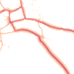 Daytime road noise heatmap for BS28 4DH