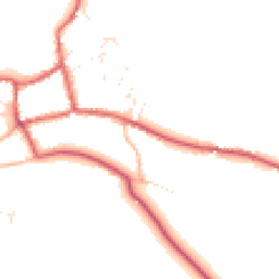 Daytime road noise heatmap for BS28 4DS