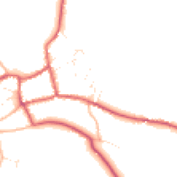 Daytime road noise heatmap for BS28 4DT