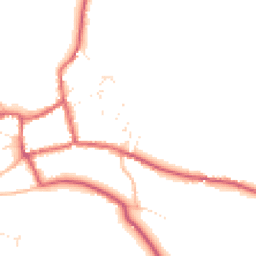 Daytime road noise heatmap for BS28 4FD