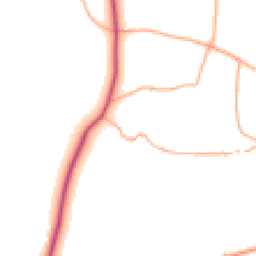 Daytime road noise heatmap for BS28 4FH