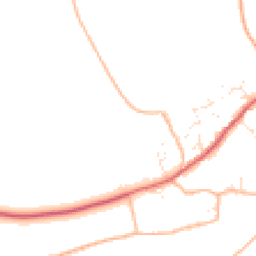 Daytime road noise heatmap for BS28 4FL
