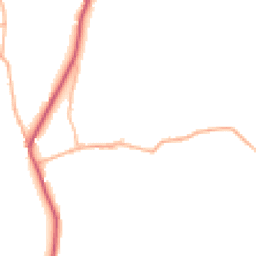 Daytime road noise heatmap for BS28 4HE