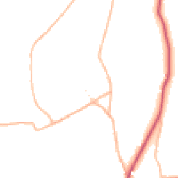 Daytime road noise heatmap for BS28 4JX