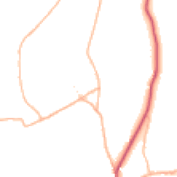 Daytime road noise heatmap for BS28 4JY