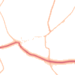 Daytime road noise heatmap for BS28 4NL
