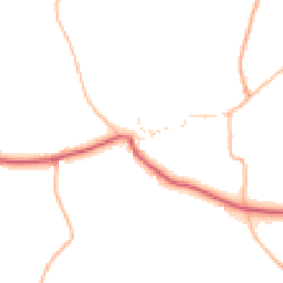 Daytime road noise heatmap for BS28 4NR