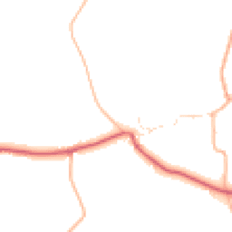 Daytime road noise heatmap for BS28 4NS
