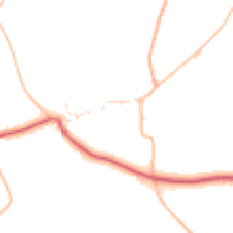 Daytime road noise heatmap for BS28 4NY