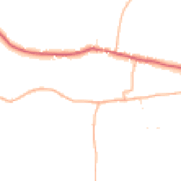 Daytime road noise heatmap for BS28 4TD