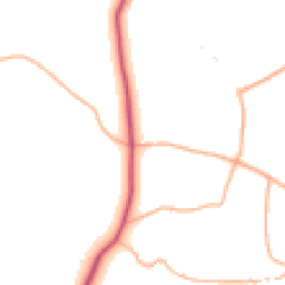 Daytime road noise heatmap for BS28 4TN