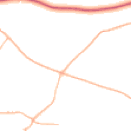 Daytime road noise heatmap for BS28 4UW