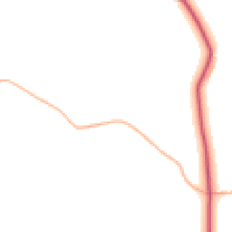 Daytime road noise heatmap for BS28 4XN