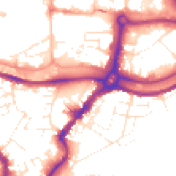 Daytime road noise heatmap for BS3 1AB