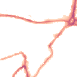 Night-time road noise heatmap for BS3 1AG