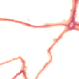Night-time road noise heatmap for BS3 1AQ