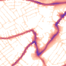 Daytime road noise heatmap for BS3 1BH