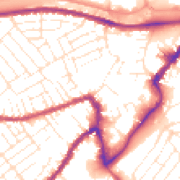 Daytime road noise heatmap for BS3 1BP