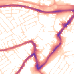 Daytime road noise heatmap for BS3 1BS
