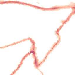 Night-time road noise heatmap for BS3 1BT