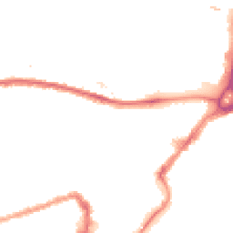 Night-time road noise heatmap for BS3 1DG