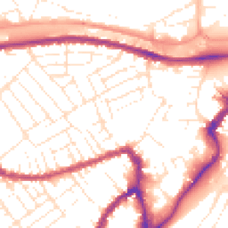 Daytime road noise heatmap for BS3 1DL