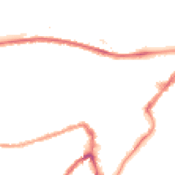 Night-time road noise heatmap for BS3 1DR