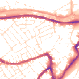 Daytime road noise heatmap for BS3 1DT