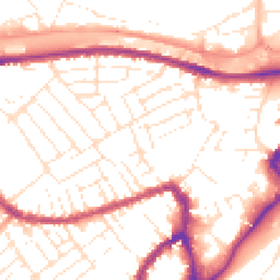 Daytime road noise heatmap for BS3 1DU