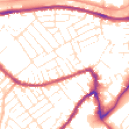 Daytime road noise heatmap for BS3 1EF