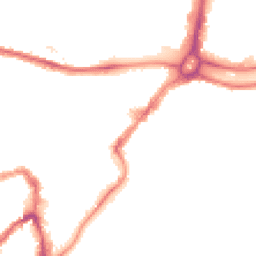 Night-time road noise heatmap for BS3 1FU
