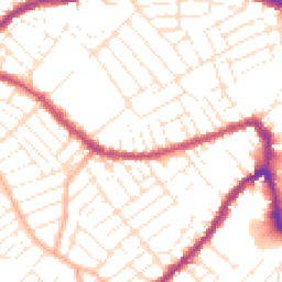 Daytime road noise heatmap for BS3 1HD