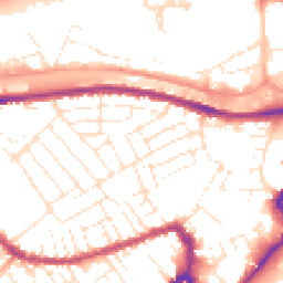 Daytime road noise heatmap for BS3 1PN