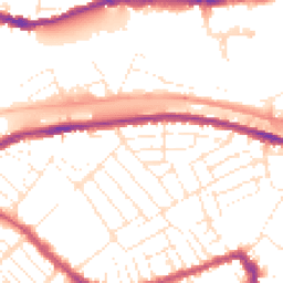 Daytime road noise heatmap for BS3 1PU