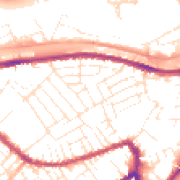 Daytime road noise heatmap for BS3 1QH