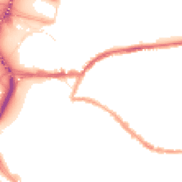 Night-time road noise heatmap for BS3 1TA