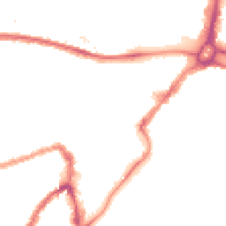 Night-time road noise heatmap for BS3 1XH