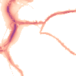 Night-time road noise heatmap for BS3 2EA