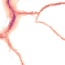 Night-time road noise heatmap for BS3 2EE