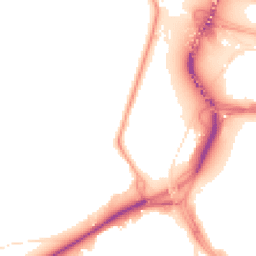 Night-time road noise heatmap for BS3 2JX