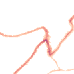 Night-time road noise heatmap for BS3 3BL
