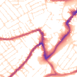 Daytime road noise heatmap for BS3 3BS
