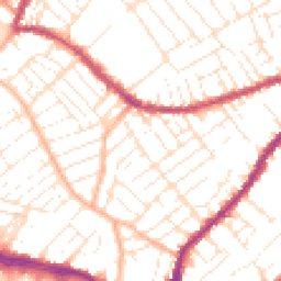 Daytime road noise heatmap for BS3 3DQ