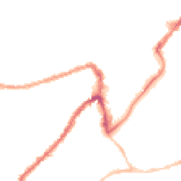 Night-time road noise heatmap for BS3 3LF