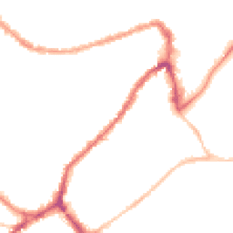 Night-time road noise heatmap for BS3 3LR