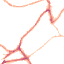 Night-time road noise heatmap for BS3 3PF